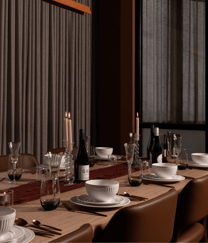 A host of entertaining spaces